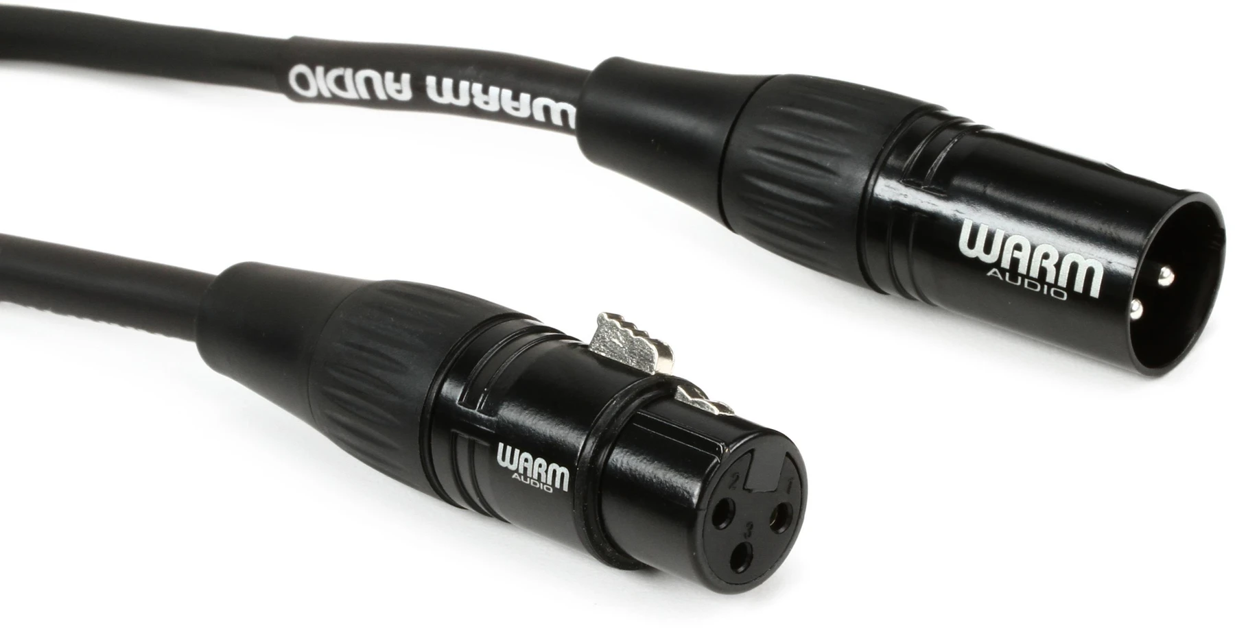 Warm Audio Pro Silver XLR 母头转 XLR 公头麦克风线缆 - 50 英尺