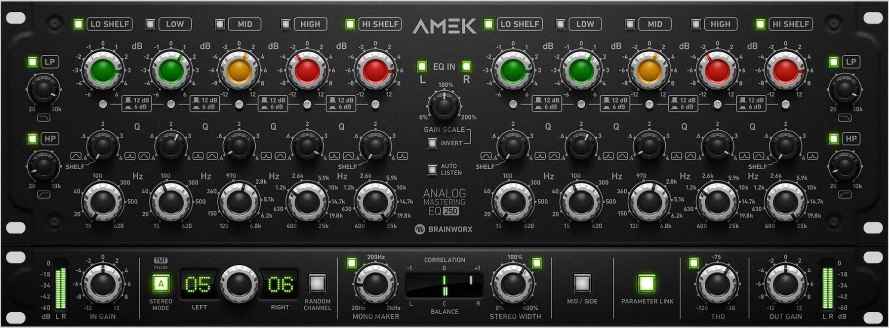 Brainworx AMEK EQ 250 插件
