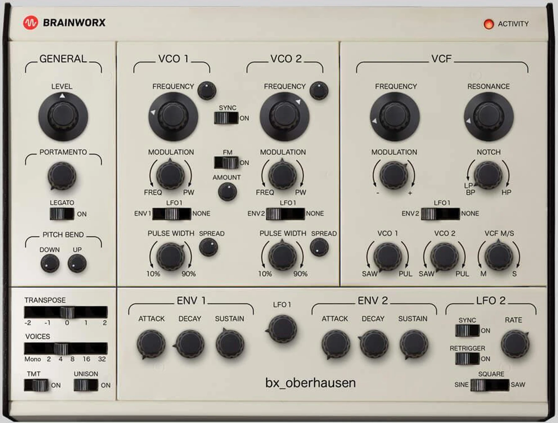 Brainworx bx_oberhausen 虚拟乐器