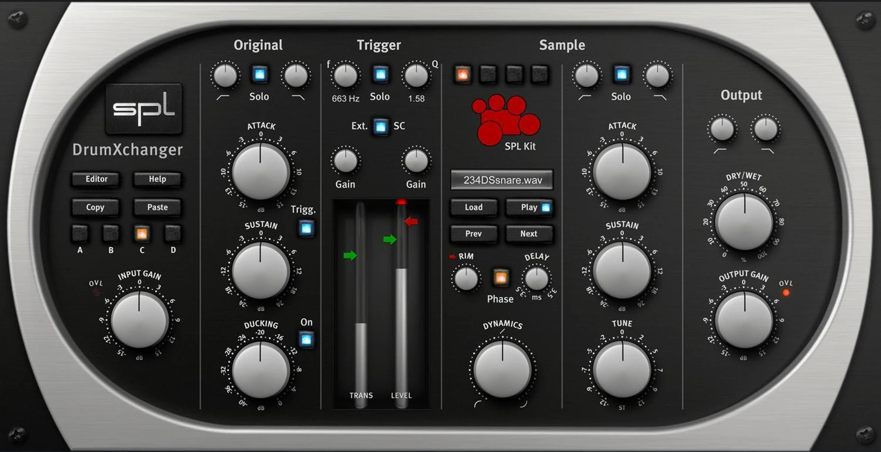 Brainworx SPL DrumXchanger 插件