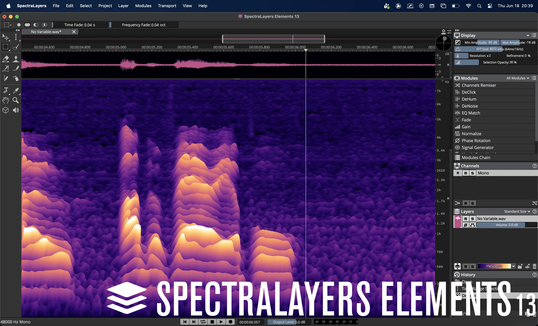 Steinberg SpectraLayers Elements 13 音频修复软件