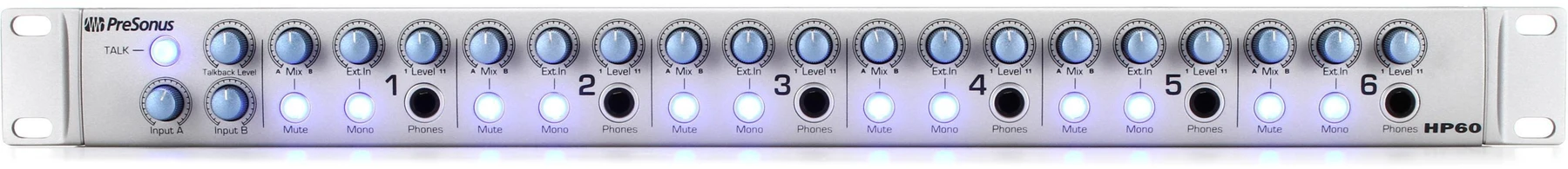 PreSonus HP60 6通道耳机放大器