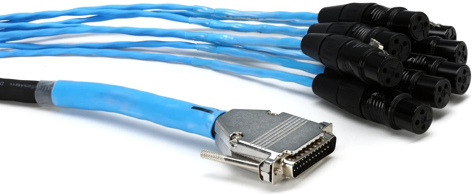 Avid DB25 至 XLRF DigiSnake 线缆 - 12 英尺