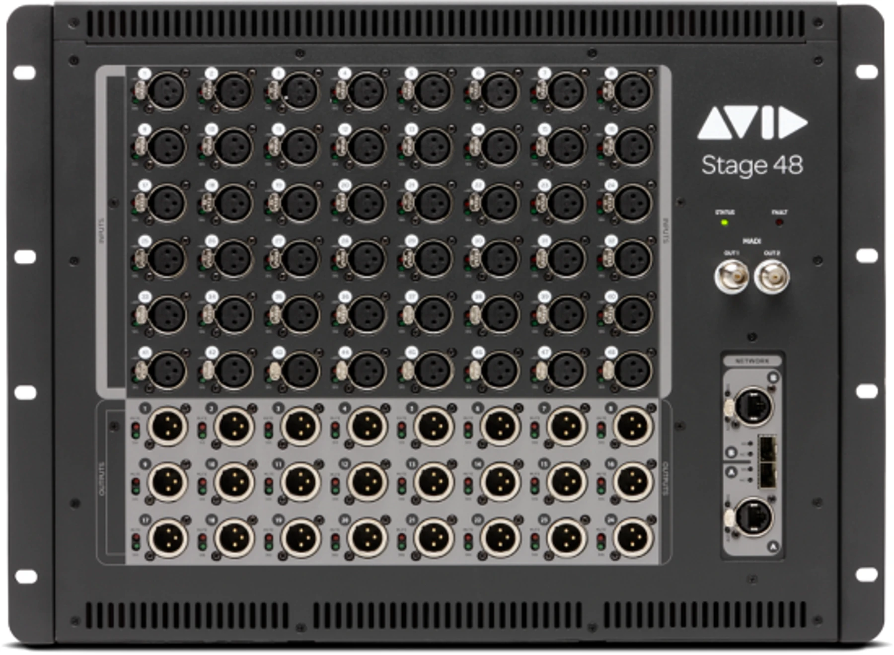 Avid VENUE Stage 48 输入/输出 48 x 24 机架