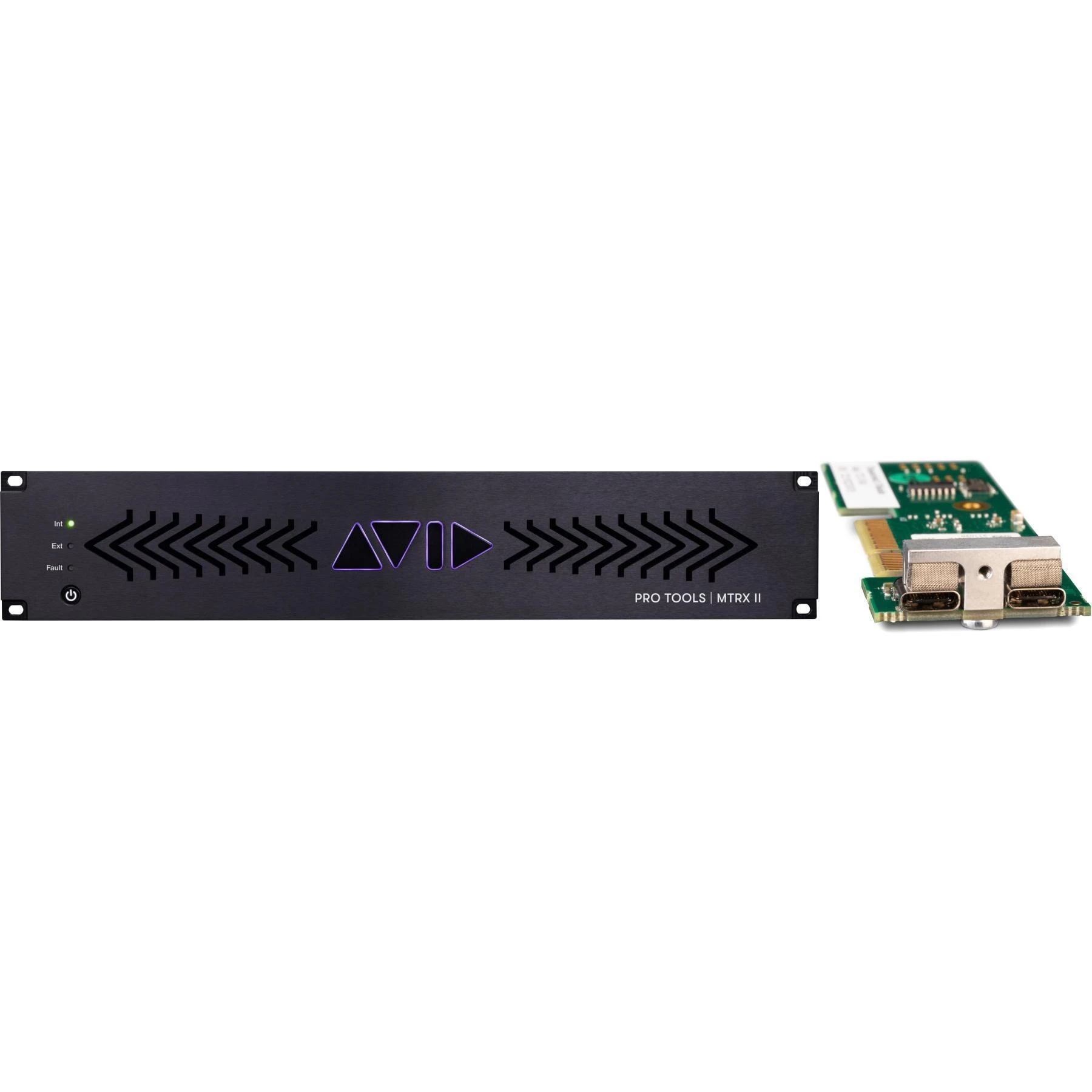 配备 Thunderbolt 3 模块的 Avid Pro Tools MTRX II 音频接口