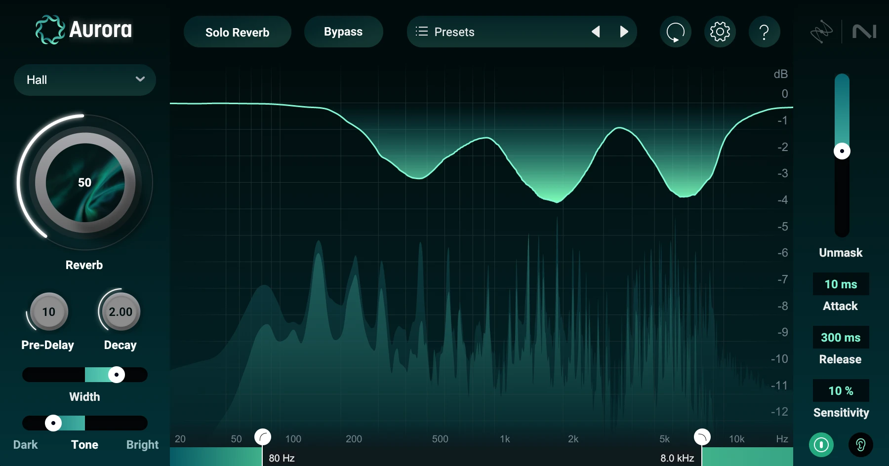 iZotope Aurora 智能混响插件