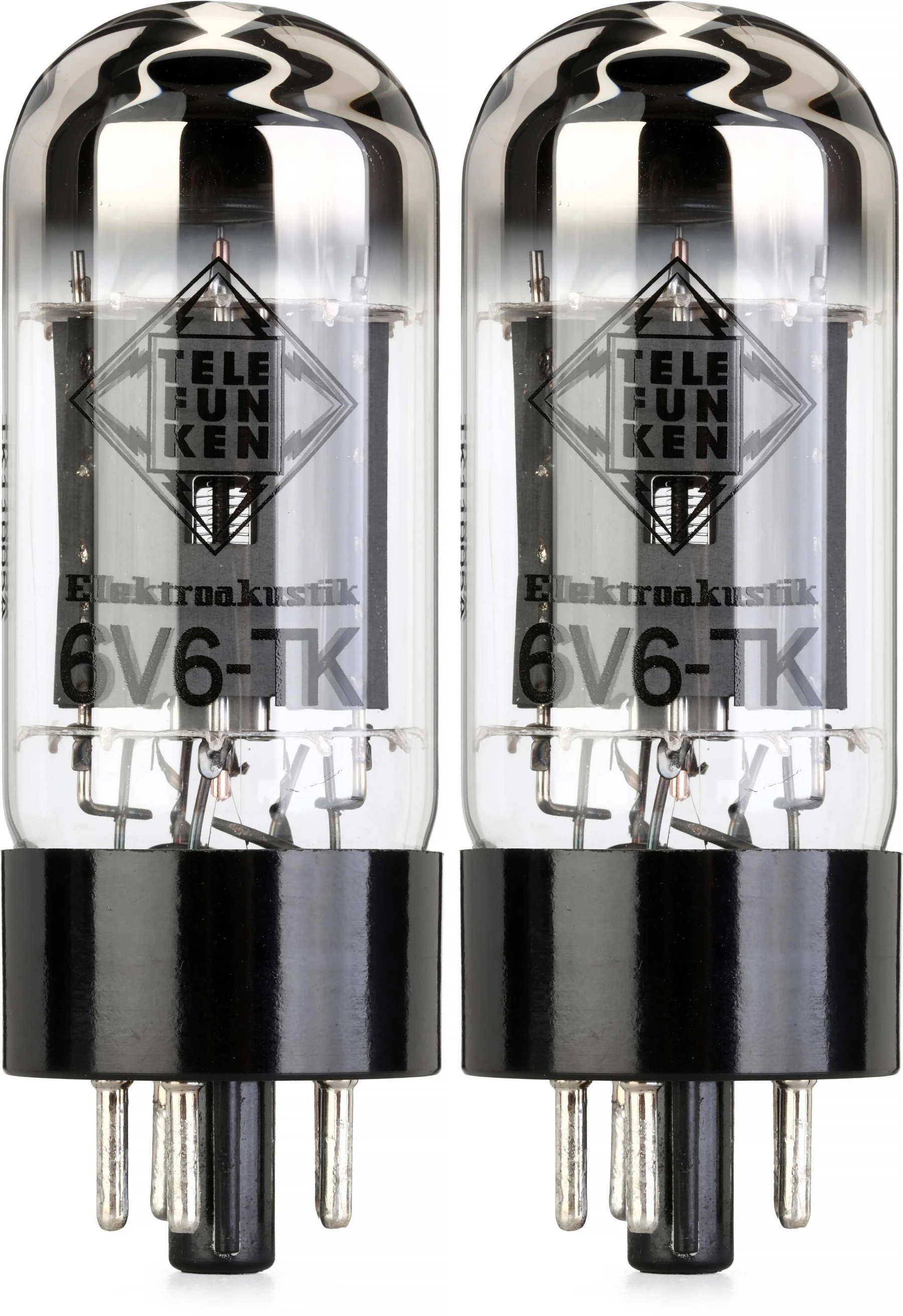 Telefunken 6V6-TK 黑钻系列功率电子管 - 配对双支装