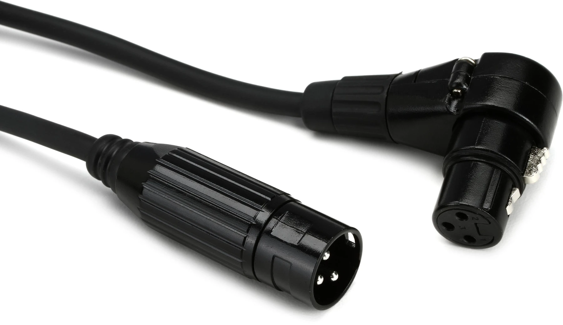 Telefunken SGMC-10R XLR 舞台系列麦克风线缆 - 32.8 英尺，带弯角 XLR 母头