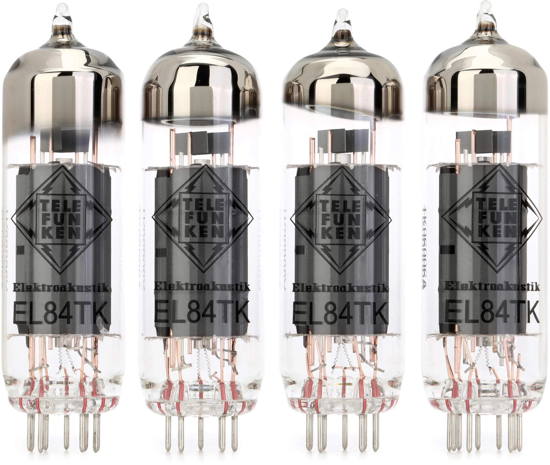 Telefunken EL84-TK 黑钻系列功率电子管 - 配对四支装