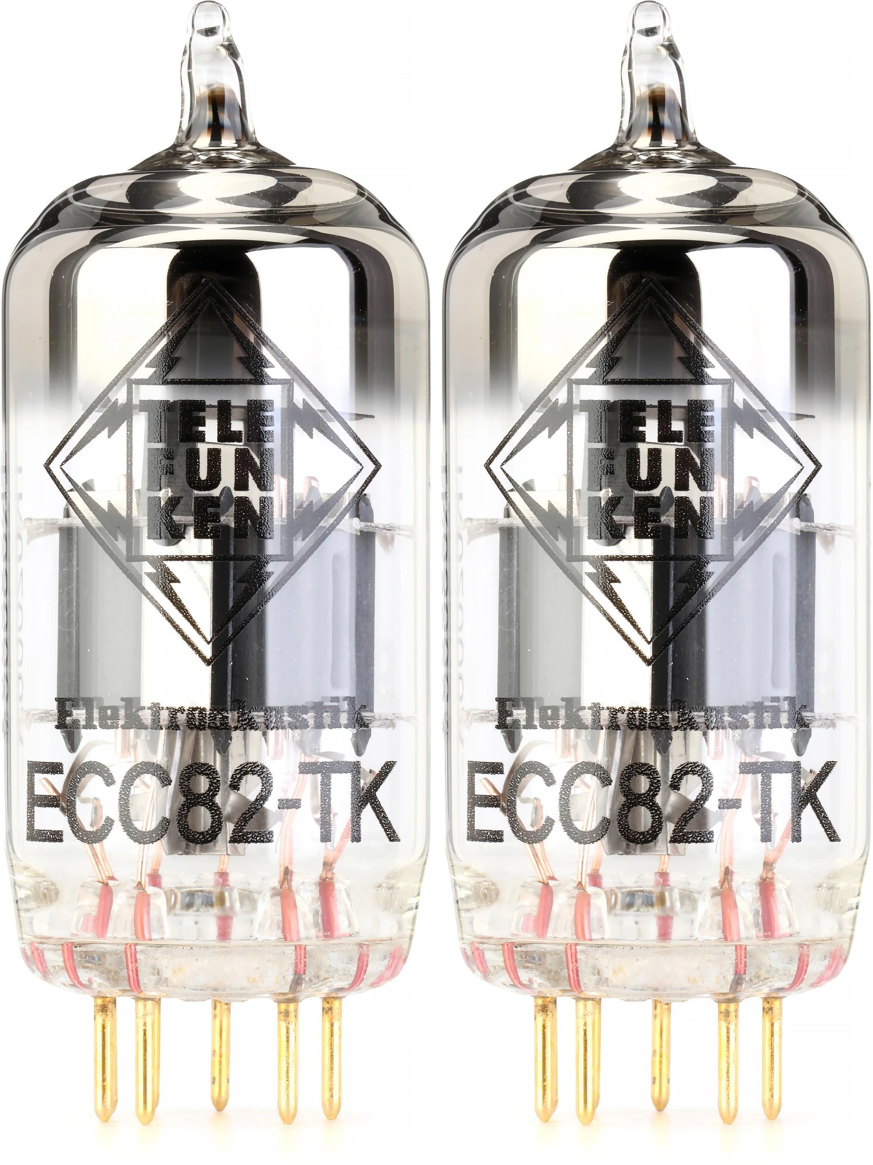 Telefunken ECC82-TK 黑钻系列前级电子管 - 配对双支装，三极管平衡