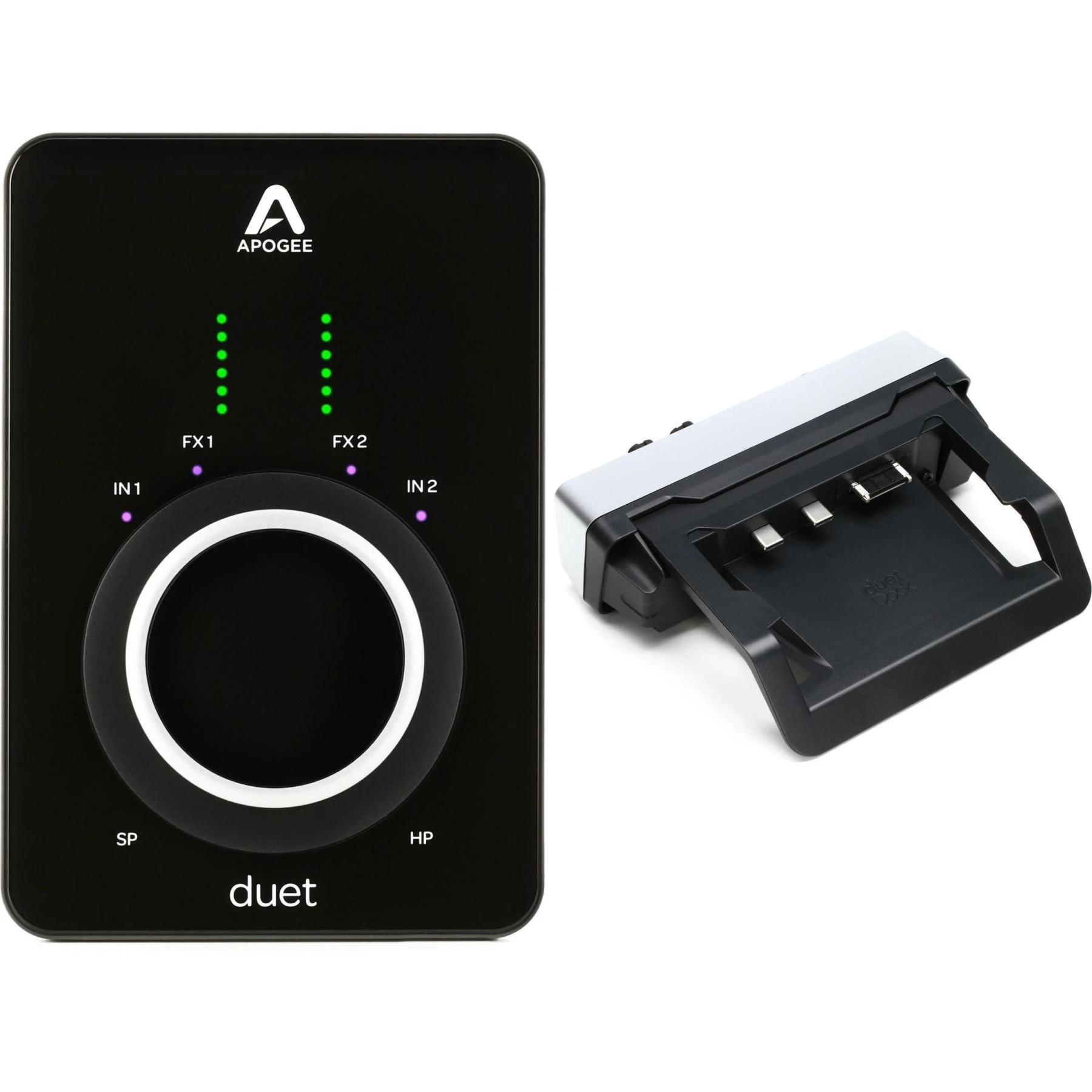 Apogee Duet 3 带扩展坞的 2x4 USB-C 音频接口