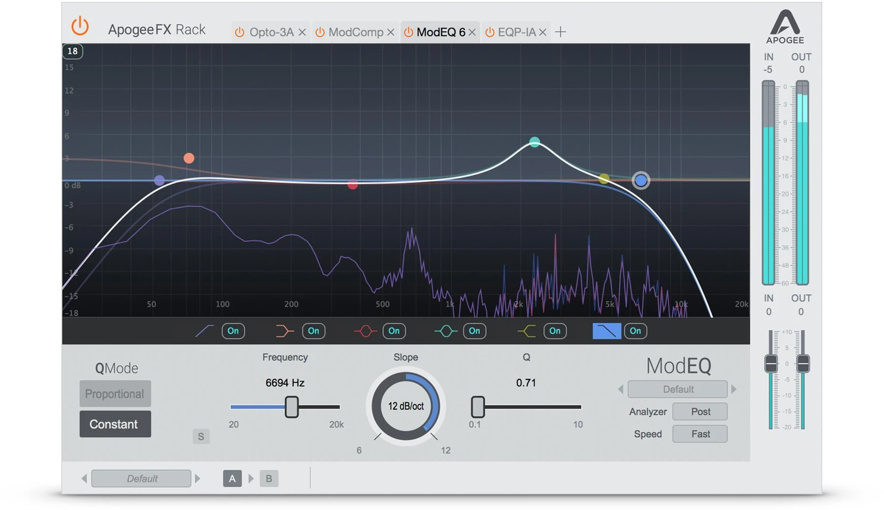 Apogee ModEQ 6 均衡器插件