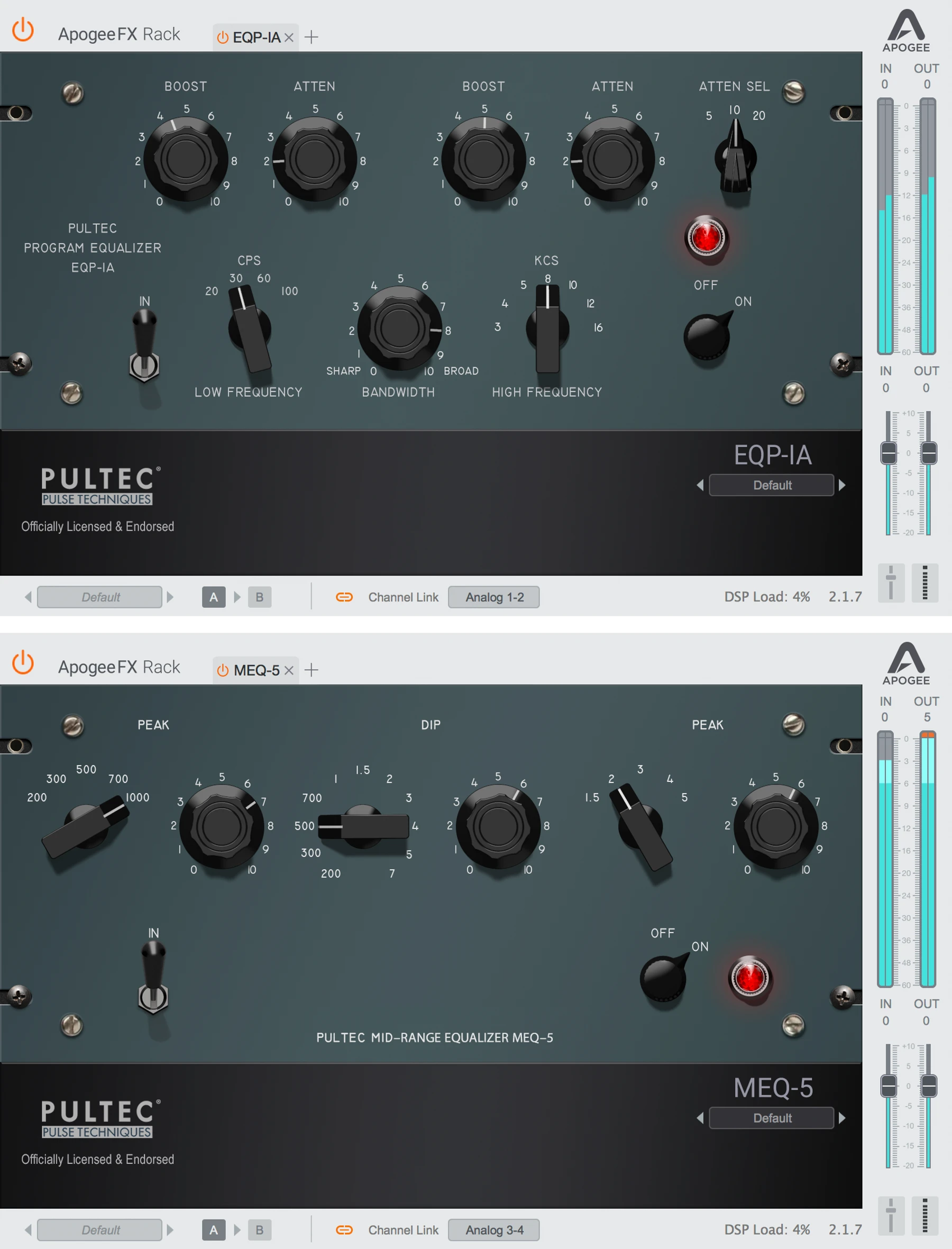 Apogee Pultec FX Bundle 插件套装