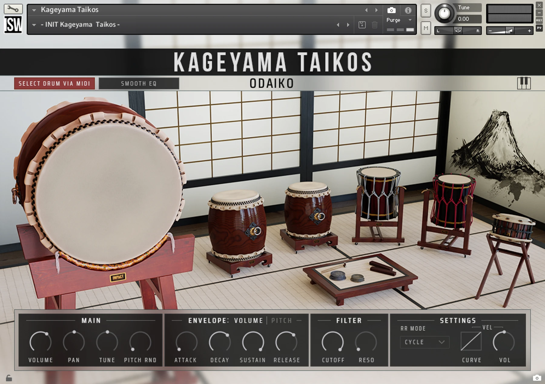 Impact Soundworks Kageyama Taikos 1.5 虚拟乐器库