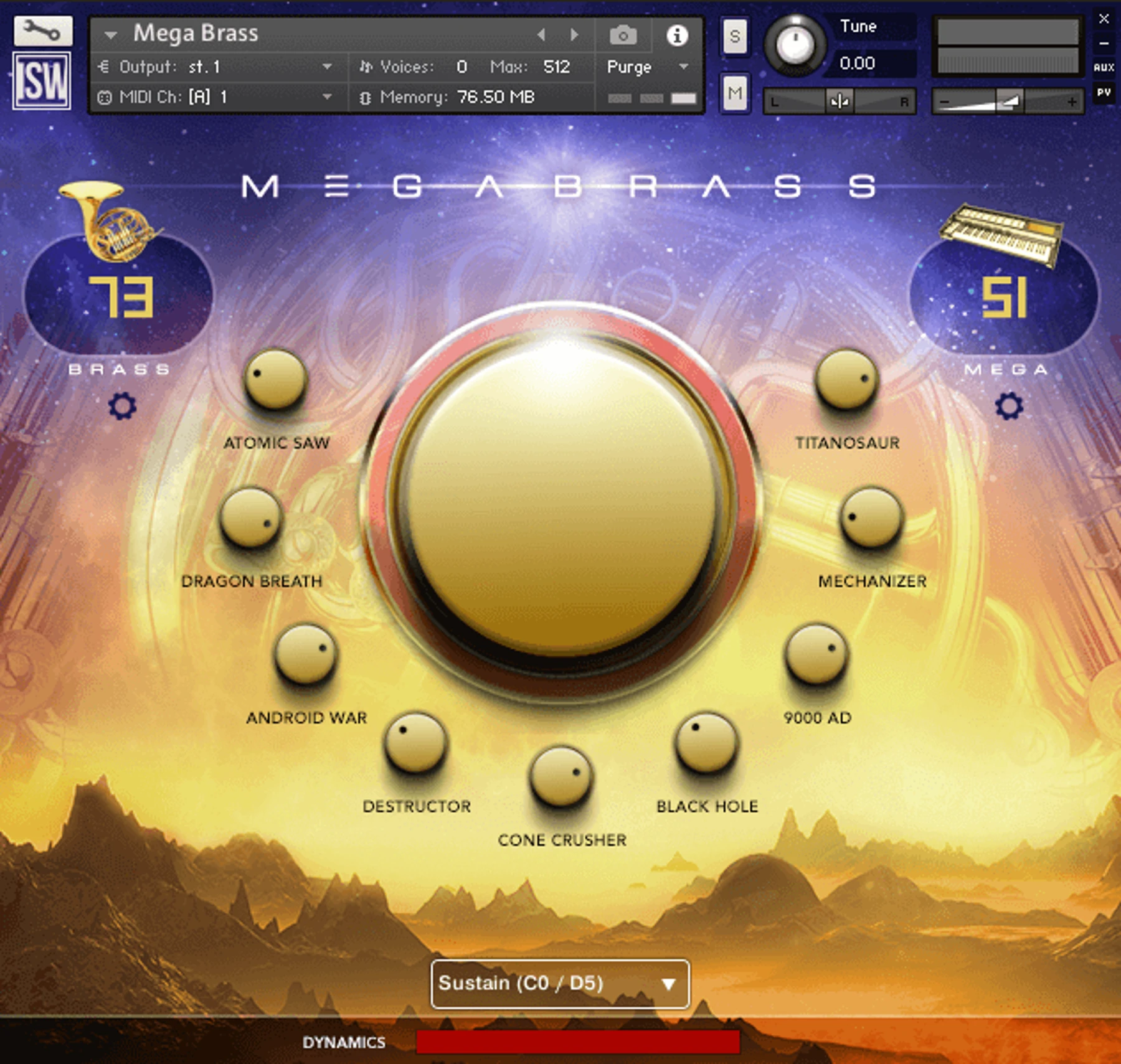 Impact Soundworks Mega Brass 混合管弦铜管 Kontakt 乐器