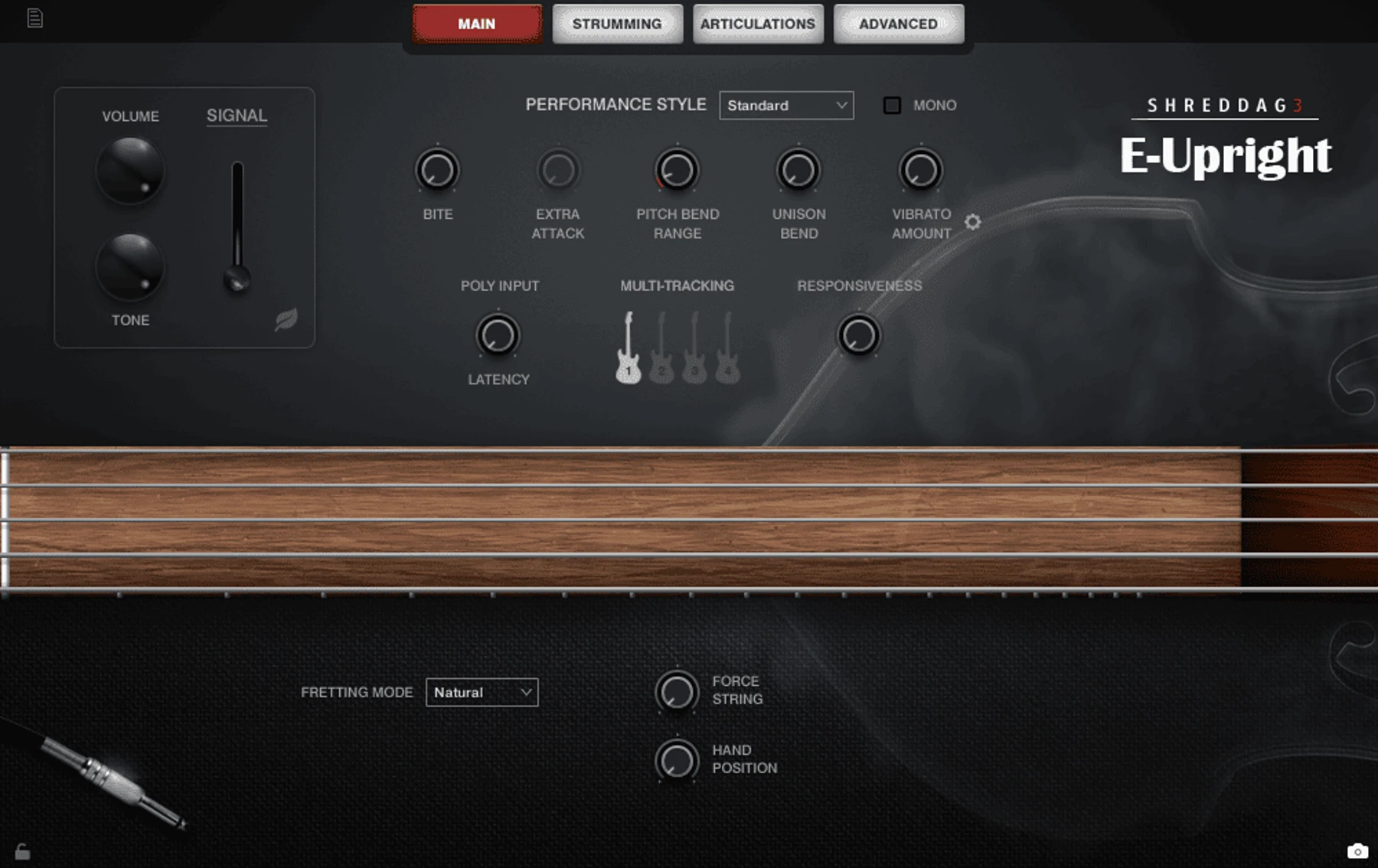 Impact Soundworks Shreddage 3 E-Upright 虚拟乐器库