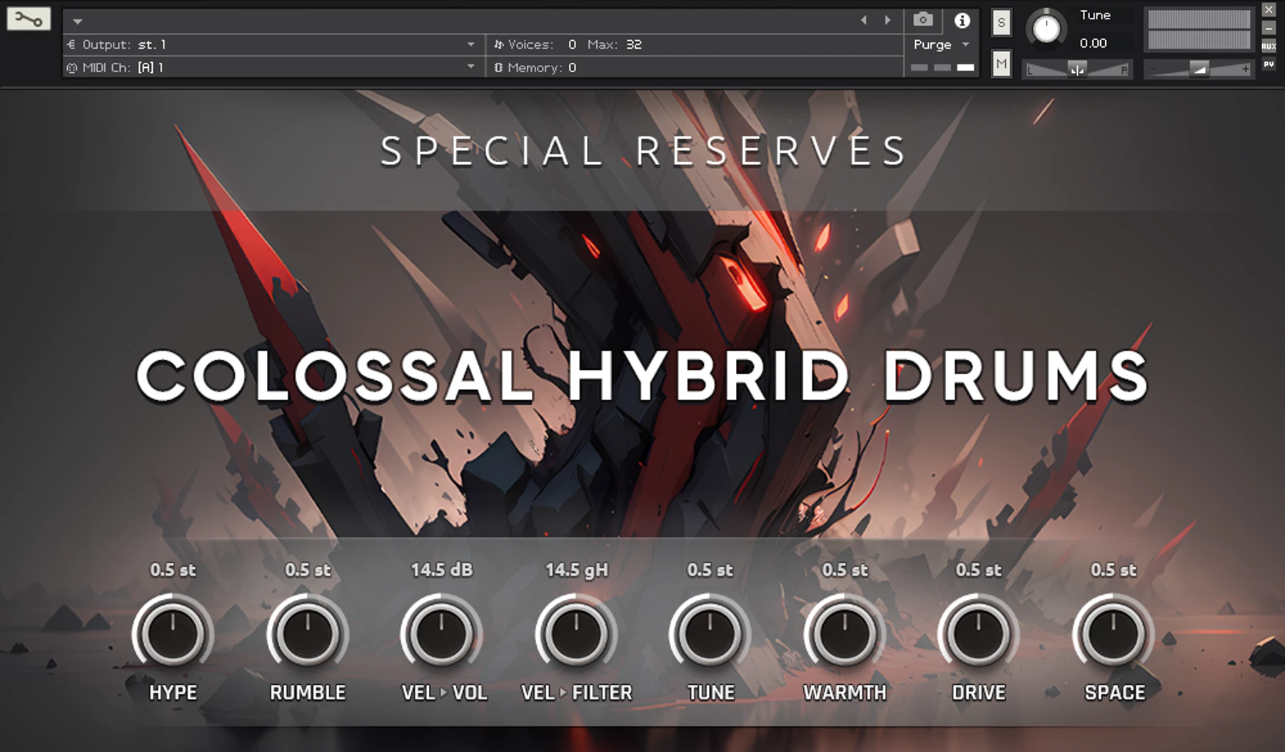 Impact Soundworks Special Reserves：巨型混合鼓组虚拟乐器库
