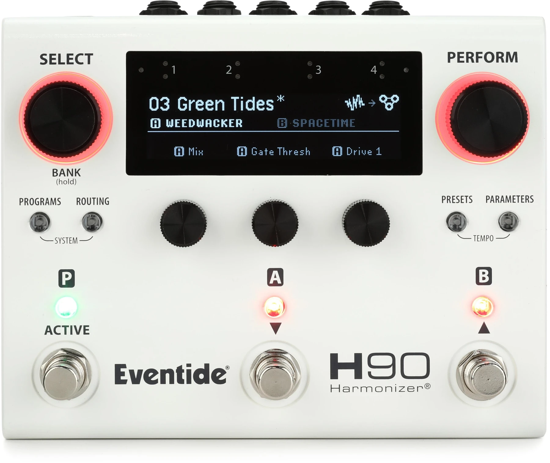 Eventide H90 Harmonizer 多效果踏板 - 白色