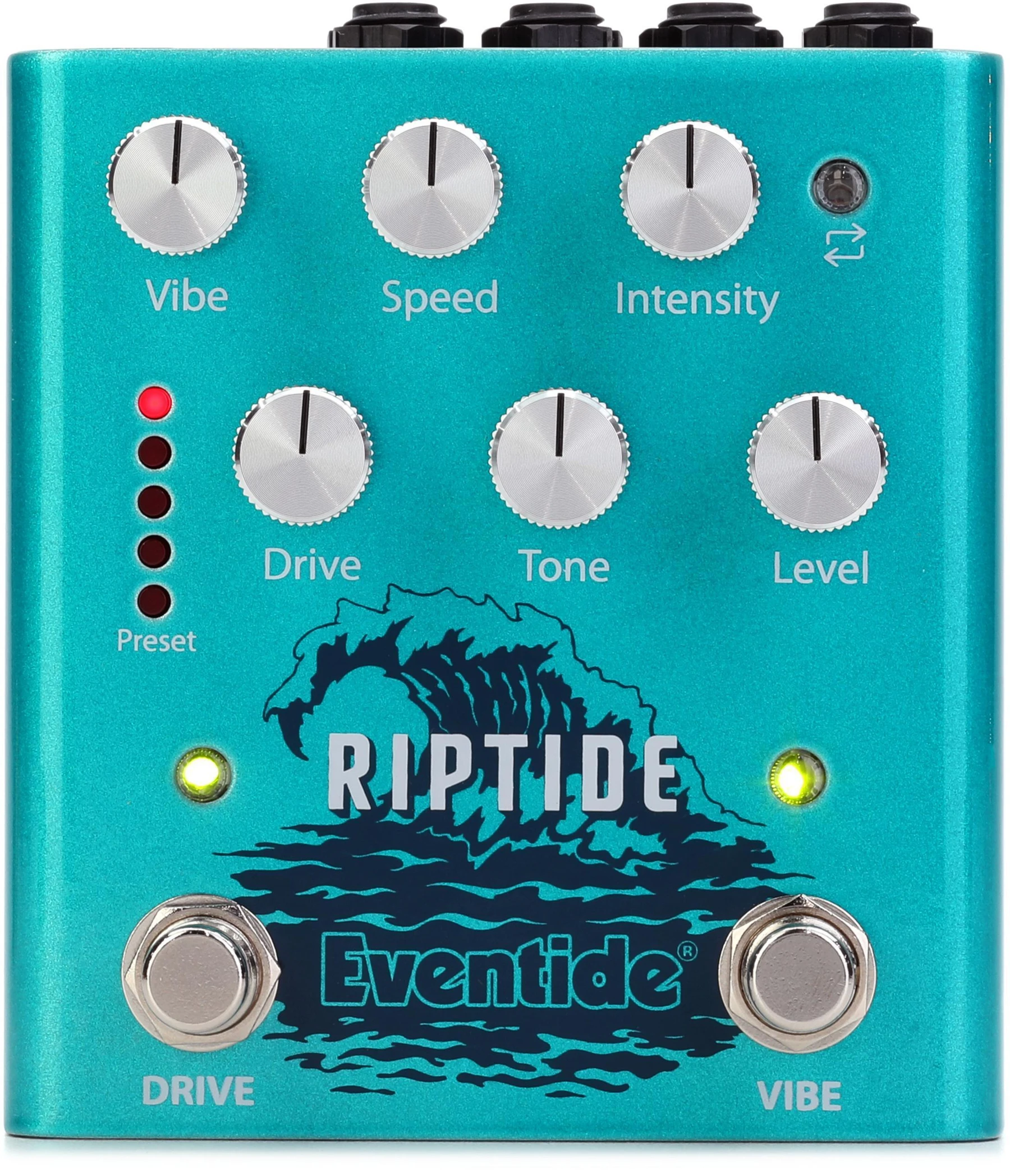 Eventide Riptide 立体声驱动及 Uni-Vibe 效果踏板