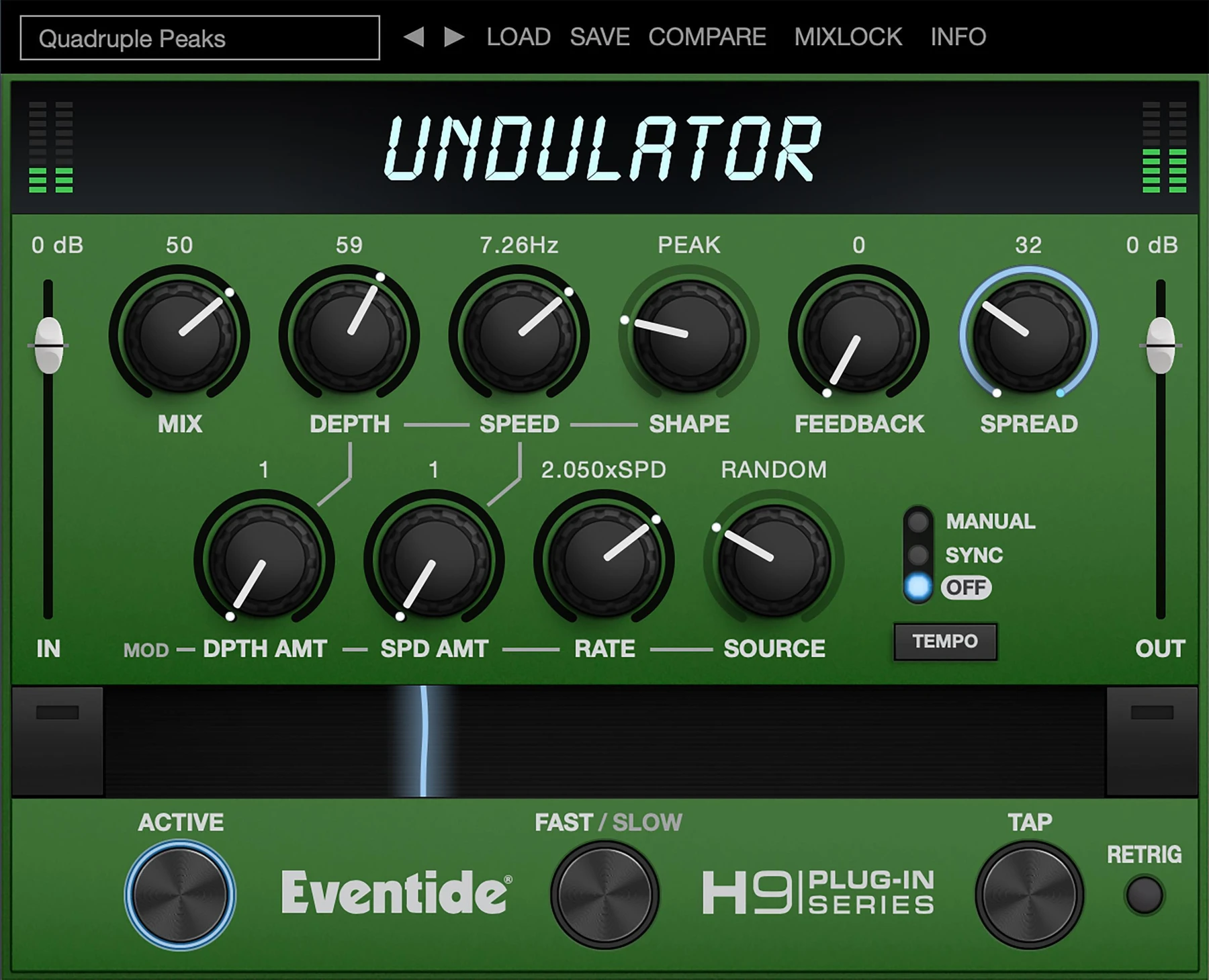 Eventide Undulator 调制颤音插件 - 学术版