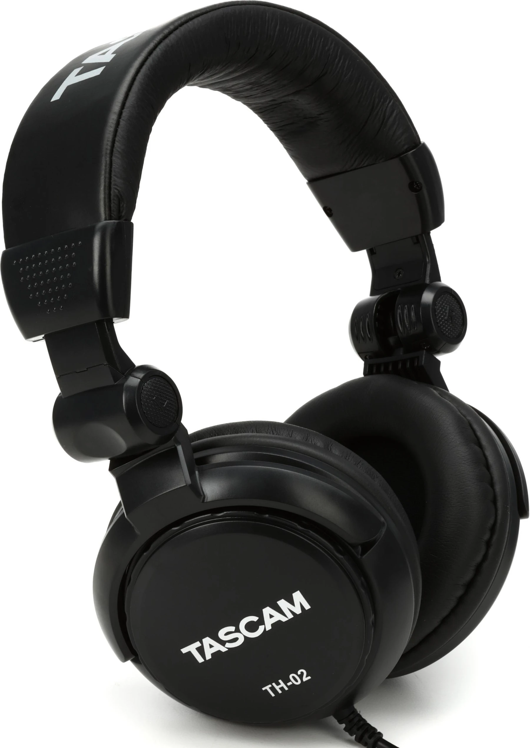 TASCAM TH-02 封闭式录音室耳机 - 黑色