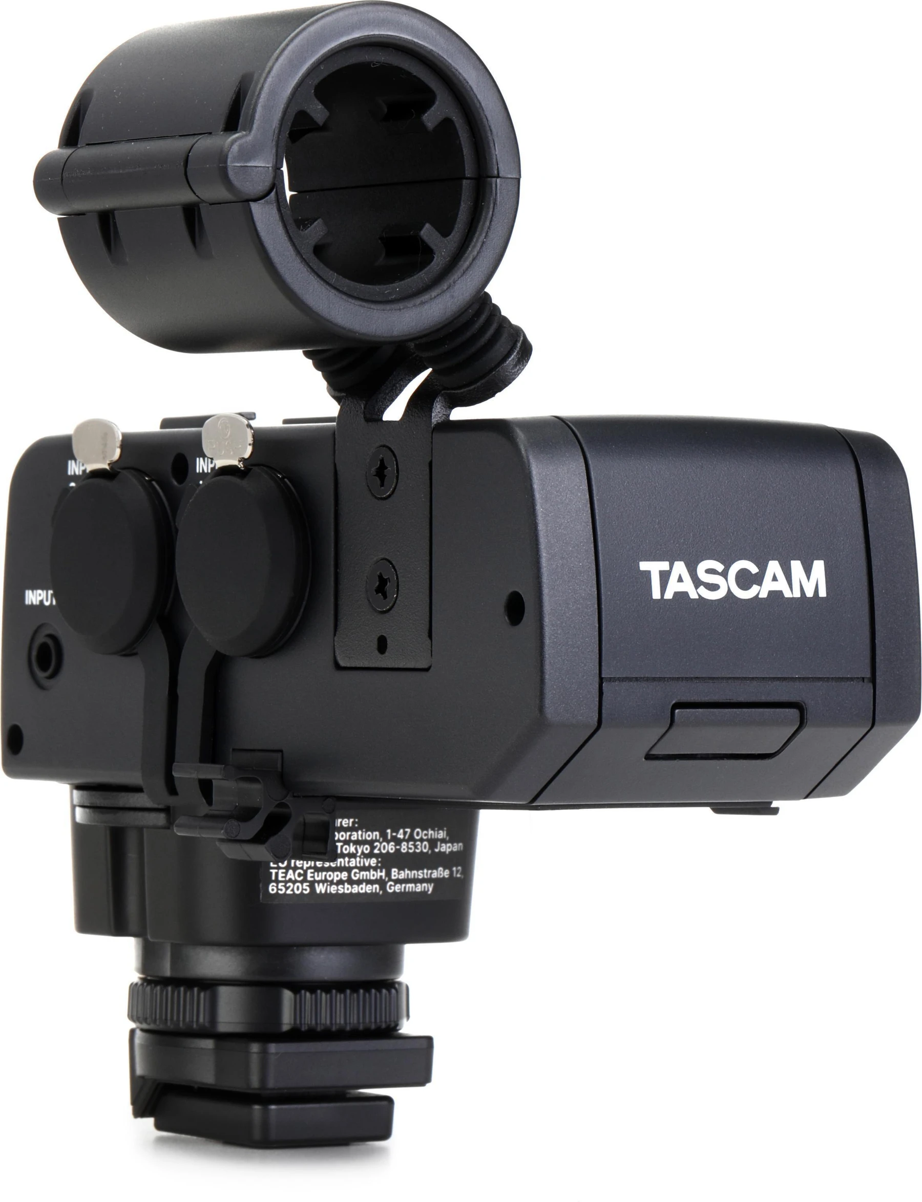 TASCAM CA-XLR2d-N 用于尼康无反相机的 XLR 麦克风适配器
