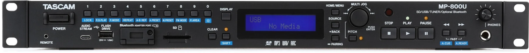 TASCAM MP-800U SD/USB 音频播放器