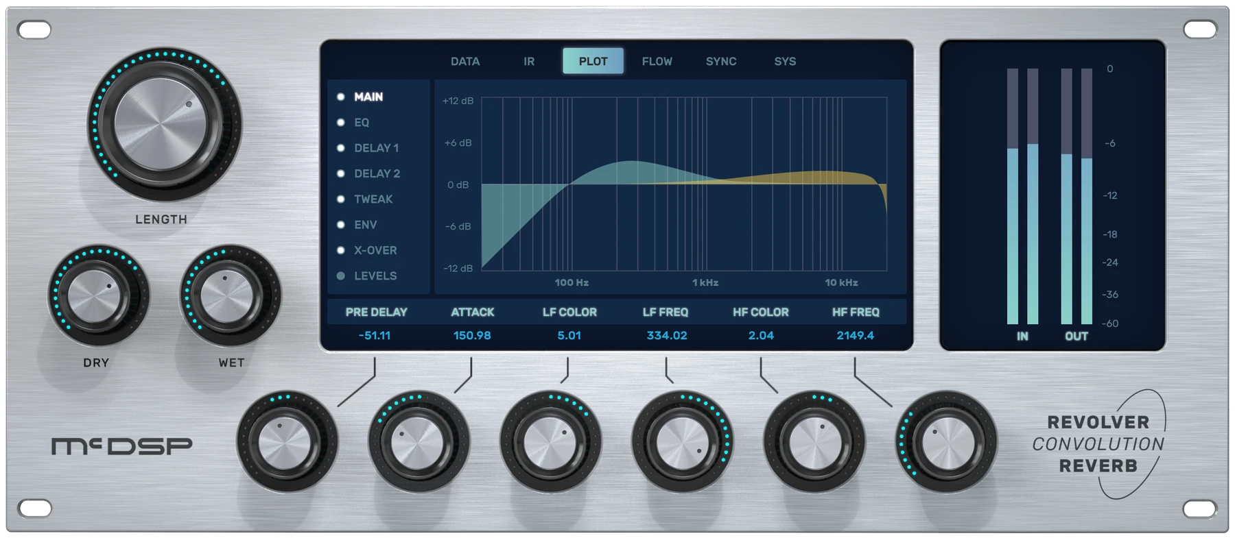 McDSP Revolver Convolution Reverb Native v7 卷积混响插件