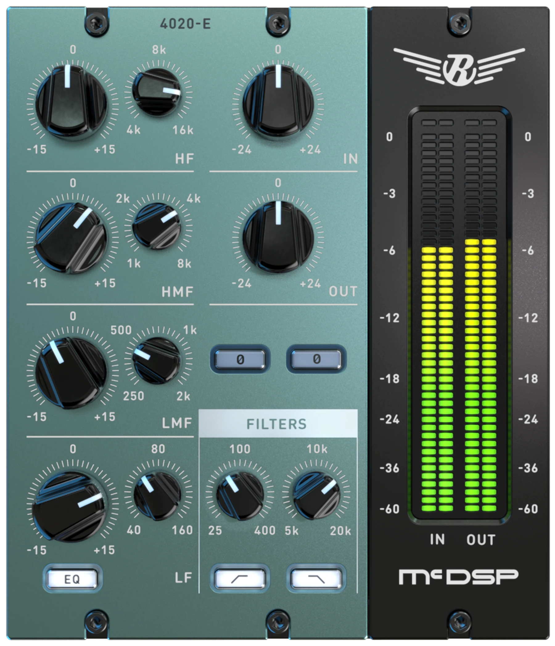 McDSP 4020 Retro EQ HD v7 复古均衡器插件