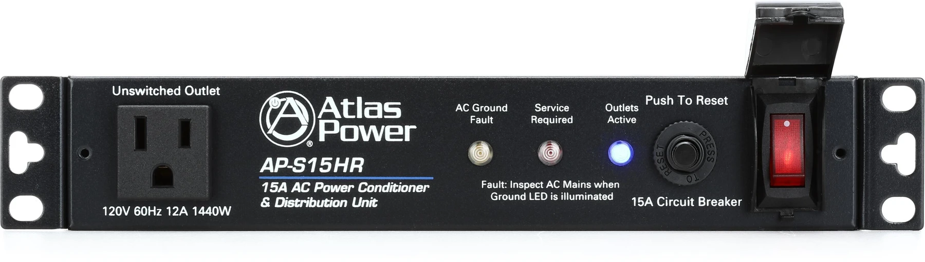 AtlasIED AP-S15HR 15A 半机架电源调节器