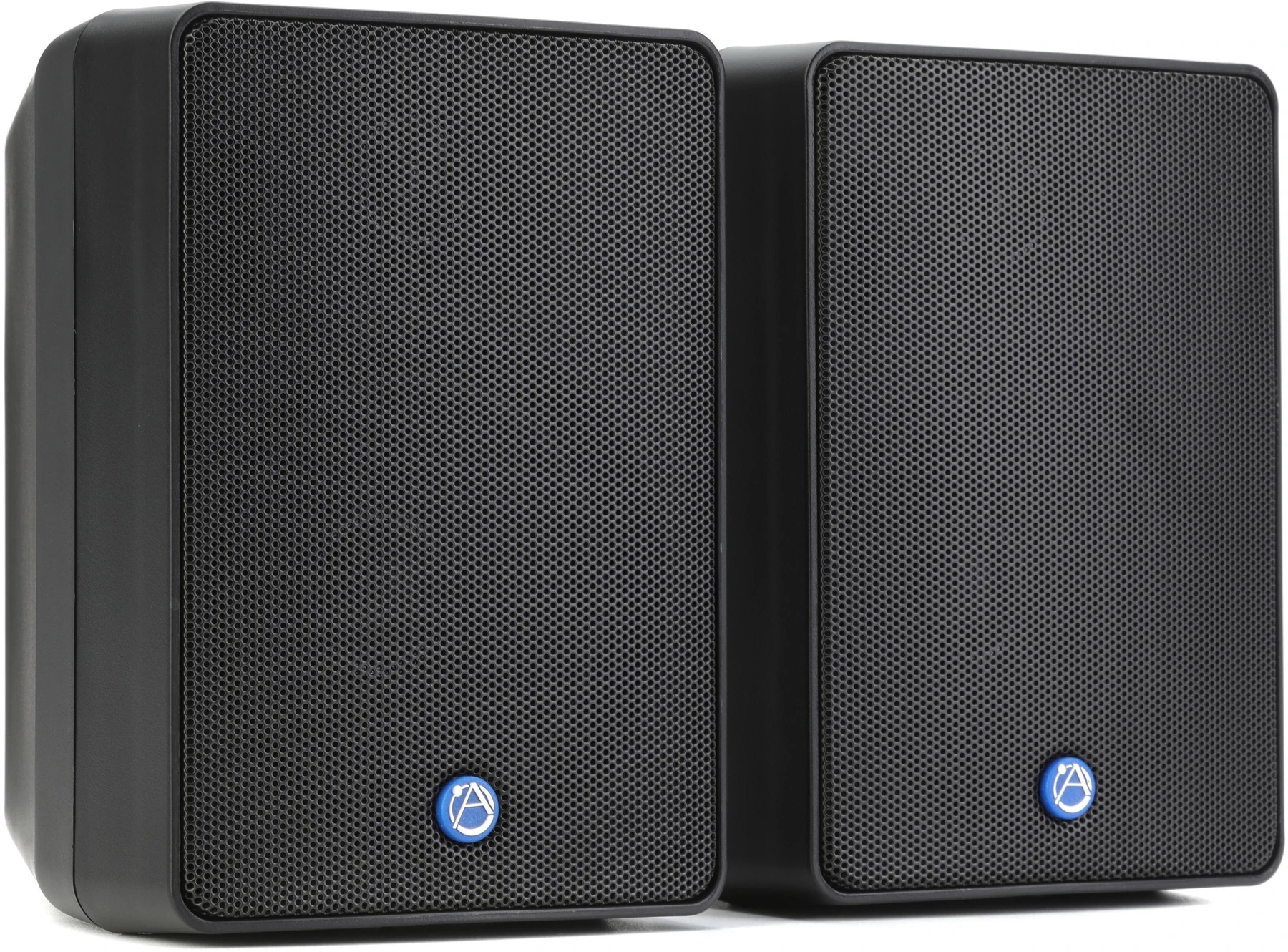 AtlasIED SM42T-B 4英寸 16W 70V/100V 全天候扬声器（一对）- 黑色