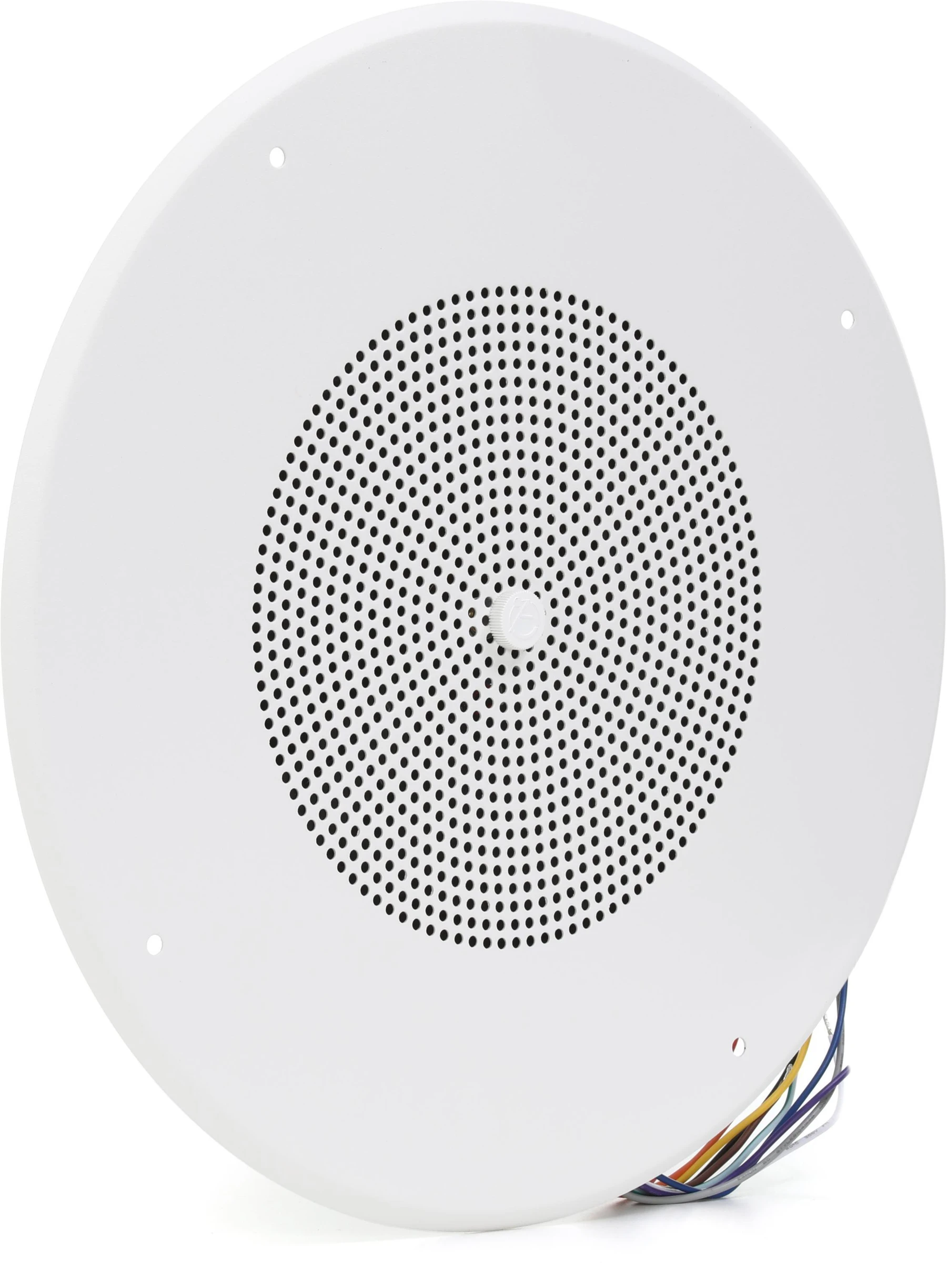 AtlasIED SD72WV 25W 8英寸 25/70V 吸顶扬声器 - 白色