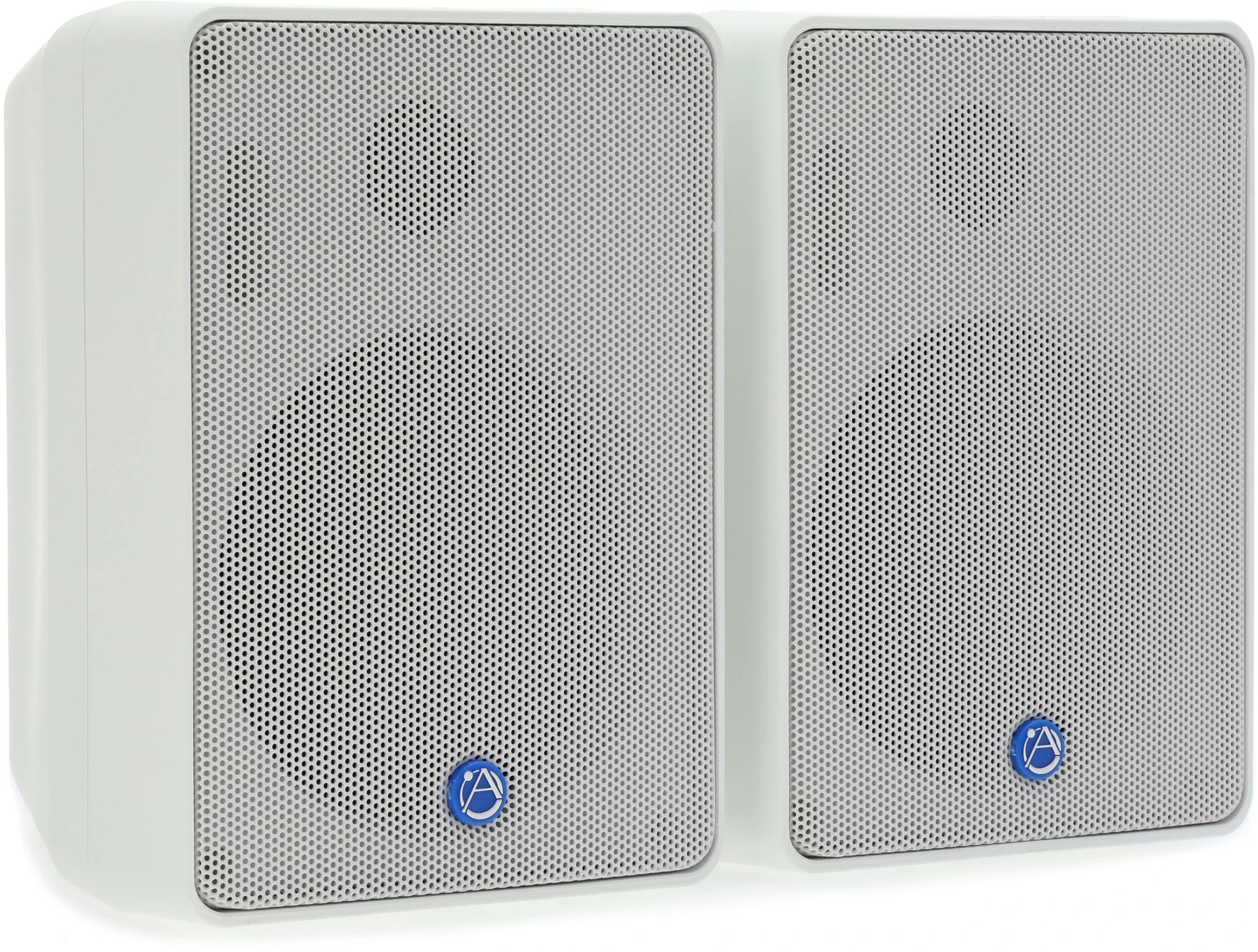 AtlasIED SM42T-WH 4英寸 16W 70V/100V 全天候扬声器（一对）- 白色