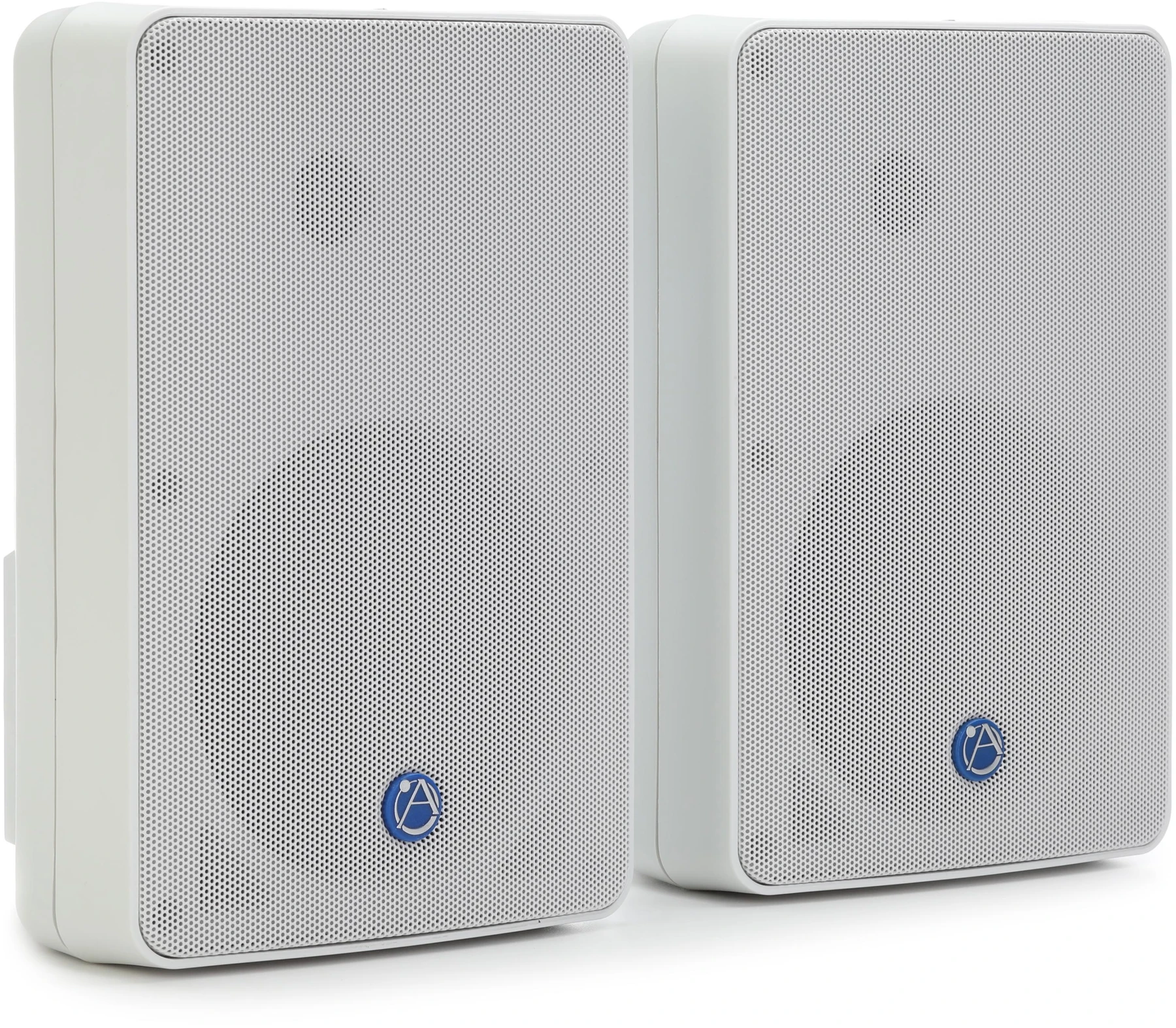 AtlasIED SM63T-WH 6.5英寸 32W 70V/100V 表面安装扬声器一对 - 白色