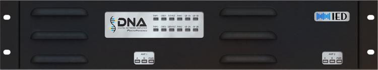AtlasIED DNA2404DL 600 瓦 4 通道 Dante 功率放大器