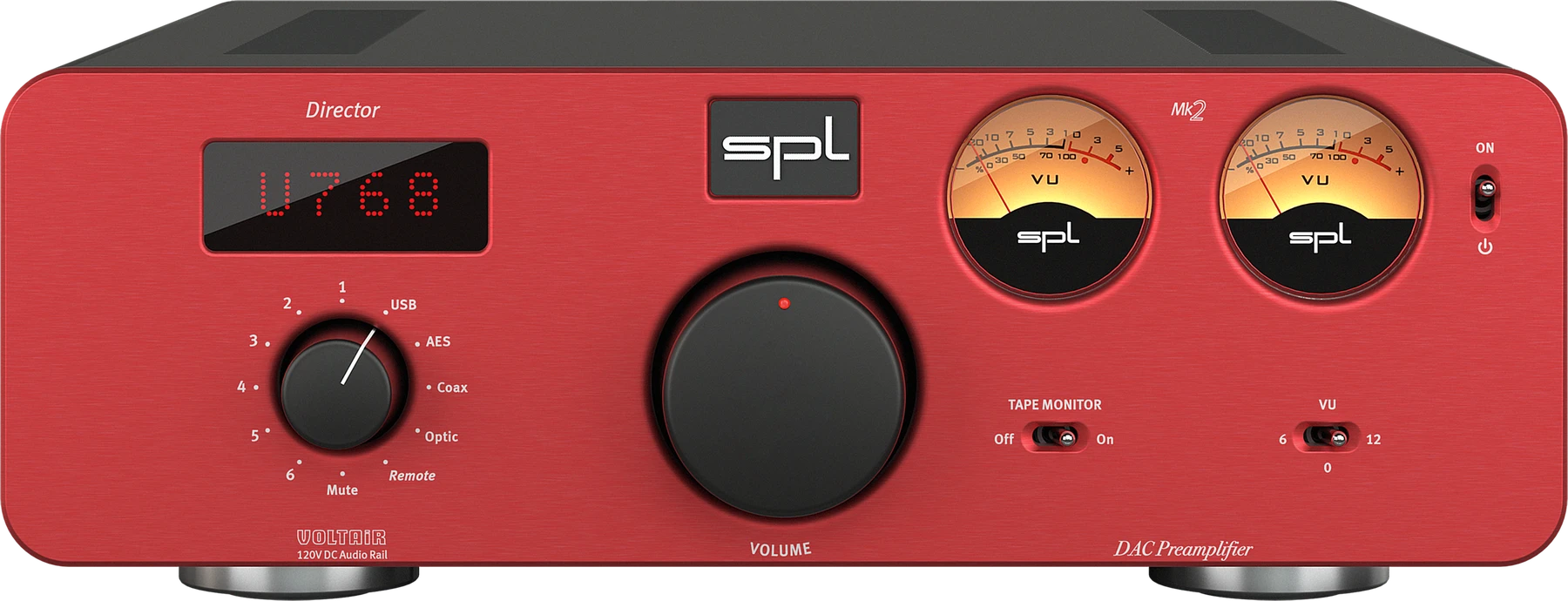 SPL Director Mk2 DAC 前置放大器 - 红色