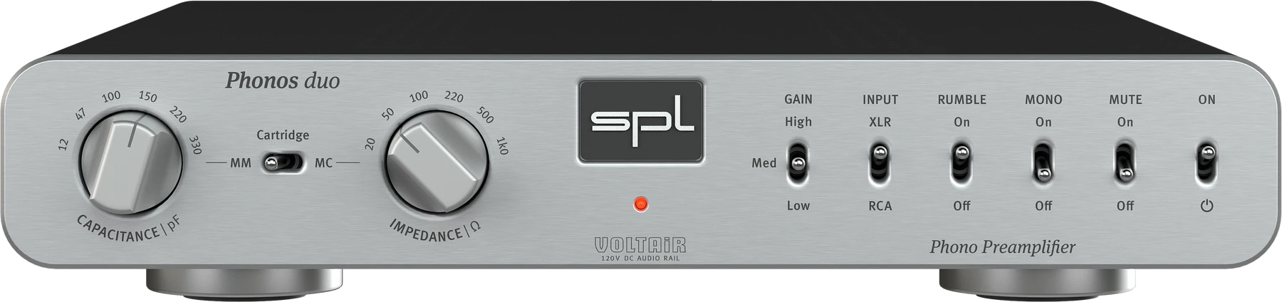 SPL Phonos Duo 唱头前置放大器 - 银色