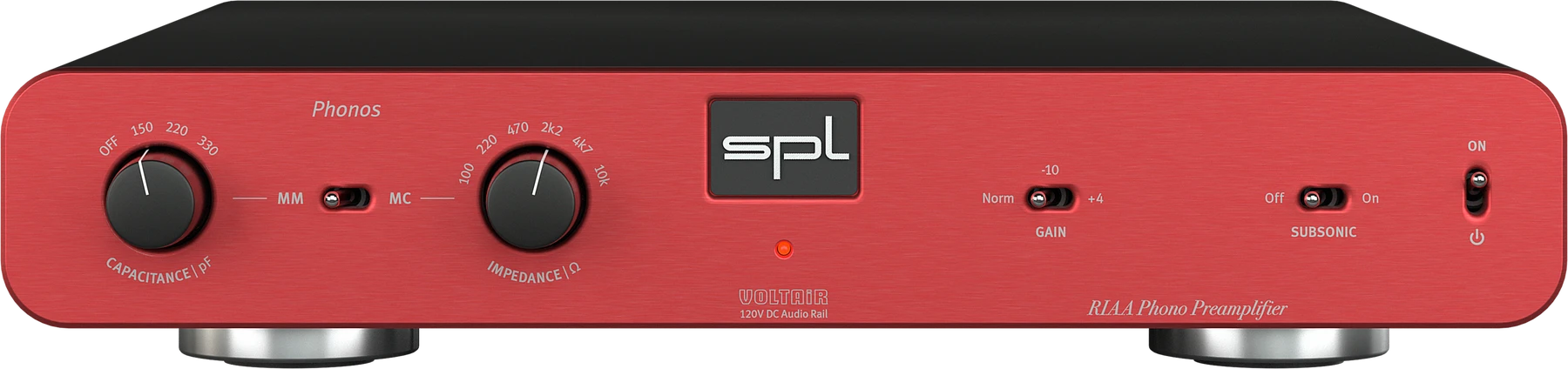 SPL Phonos 唱头前置放大器 - 红色