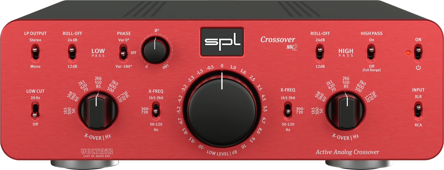 SPL Crossover Mk2 有源模拟两分频器 - 红色