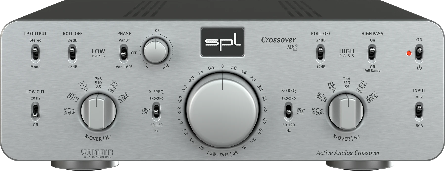 SPL Crossover Mk2 有源模拟两分频器 - 银色
