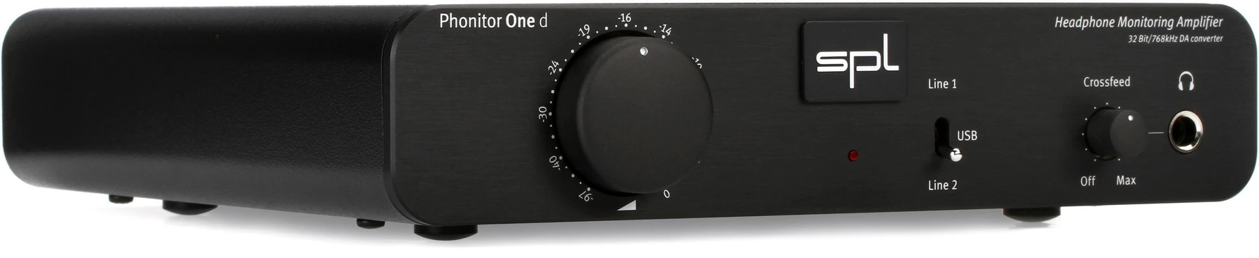 SPL Phonitor One D 带 D/A 转换器的耳机放大器
