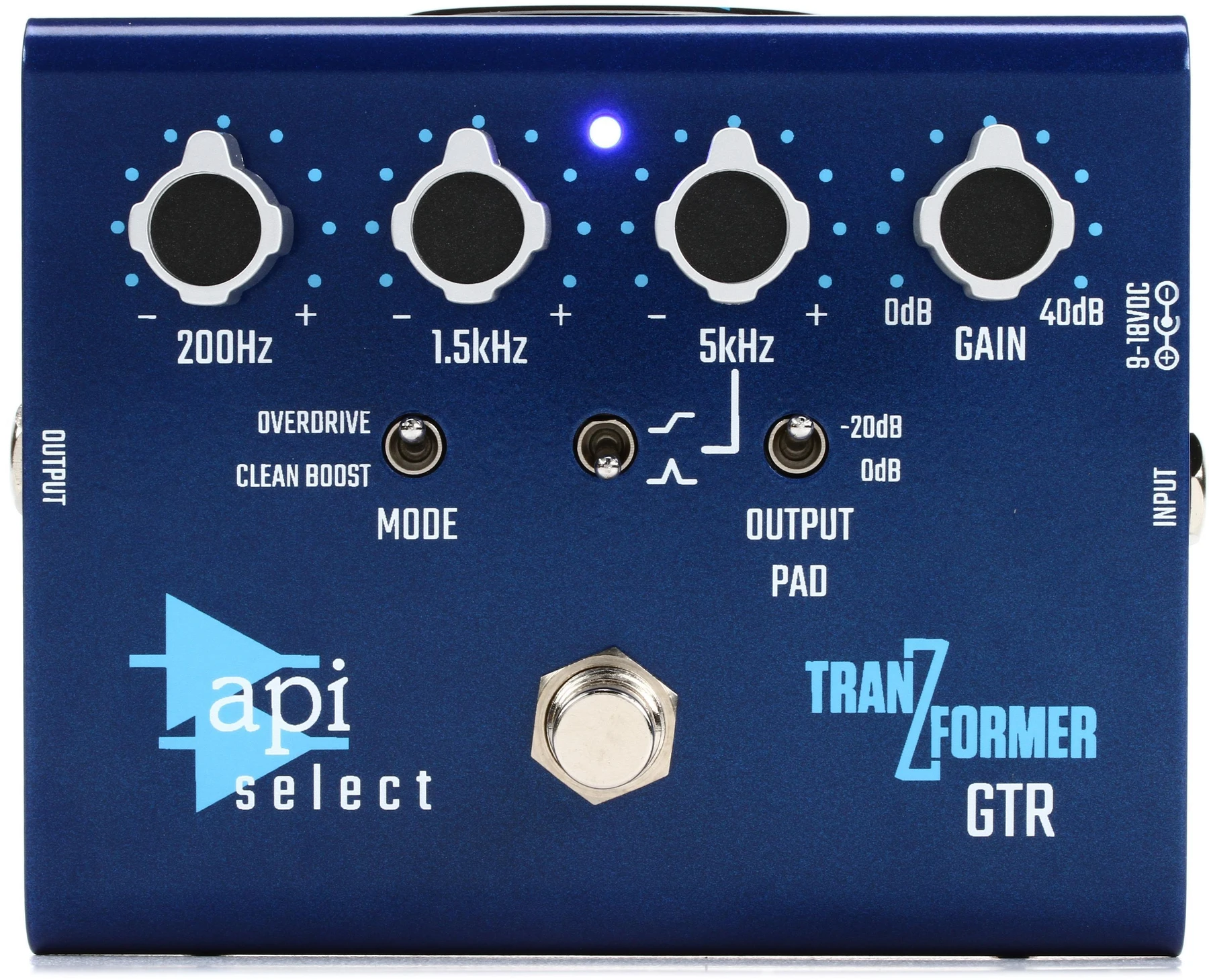 API TranZformer GTR 均衡/增益效果器踏板