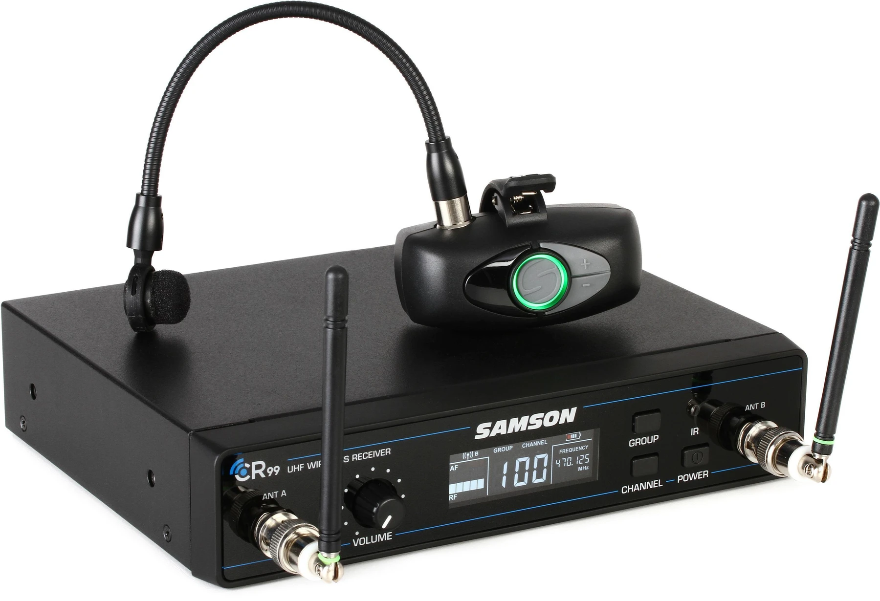 Samson AWX 管乐器无线系统 - D 频段，542-566 MHz