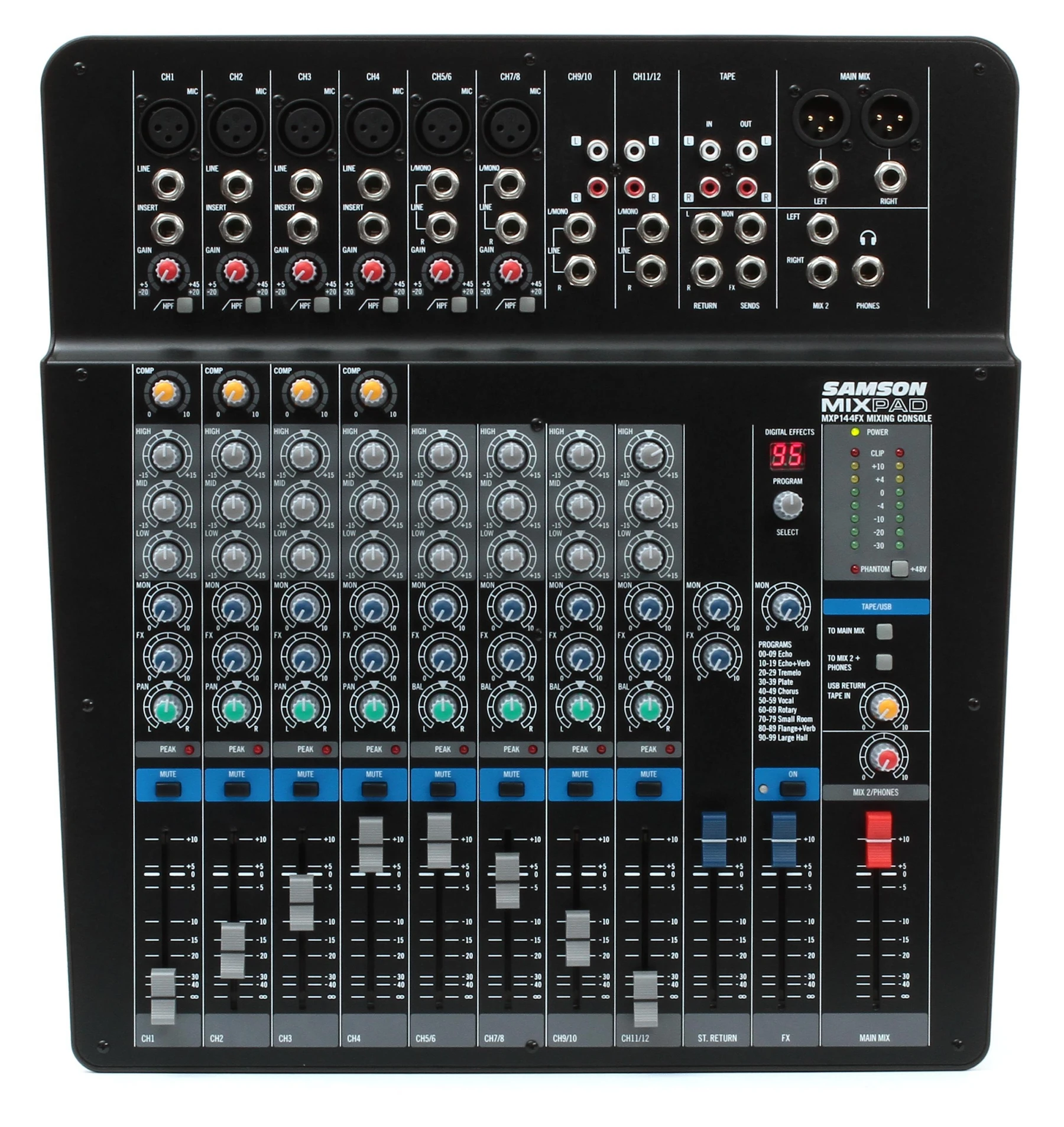 Samson MixPad MXP144FX 带 USB 和效果器的调音台