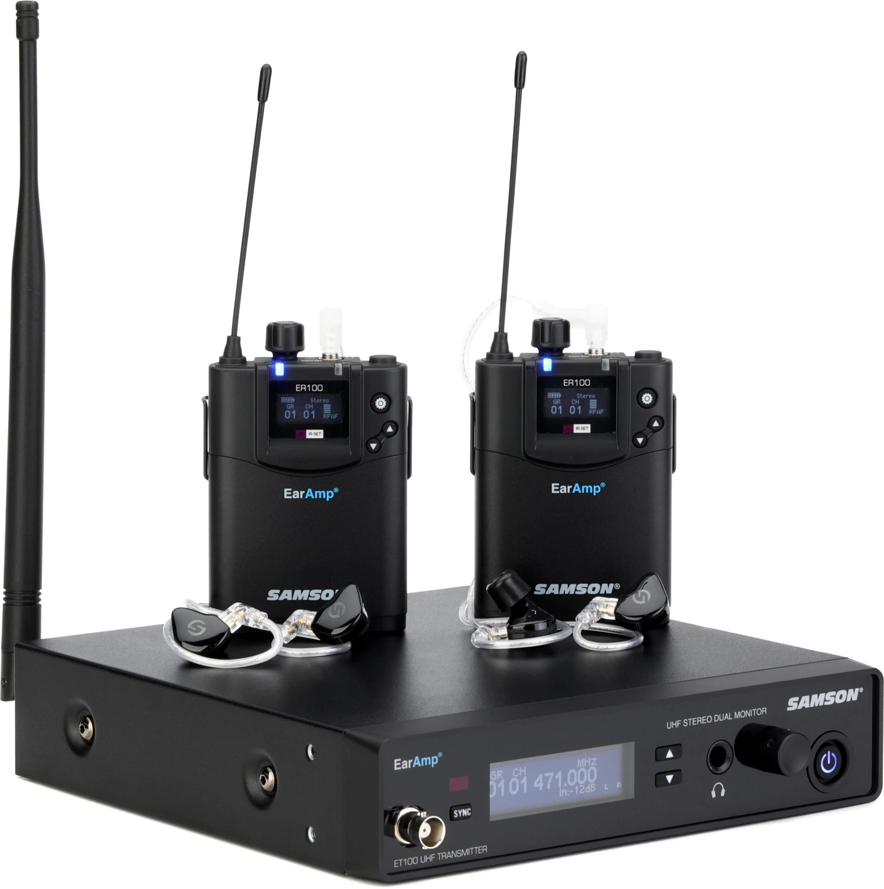 Samson EarAmp 100 无线入耳监听系统双套装