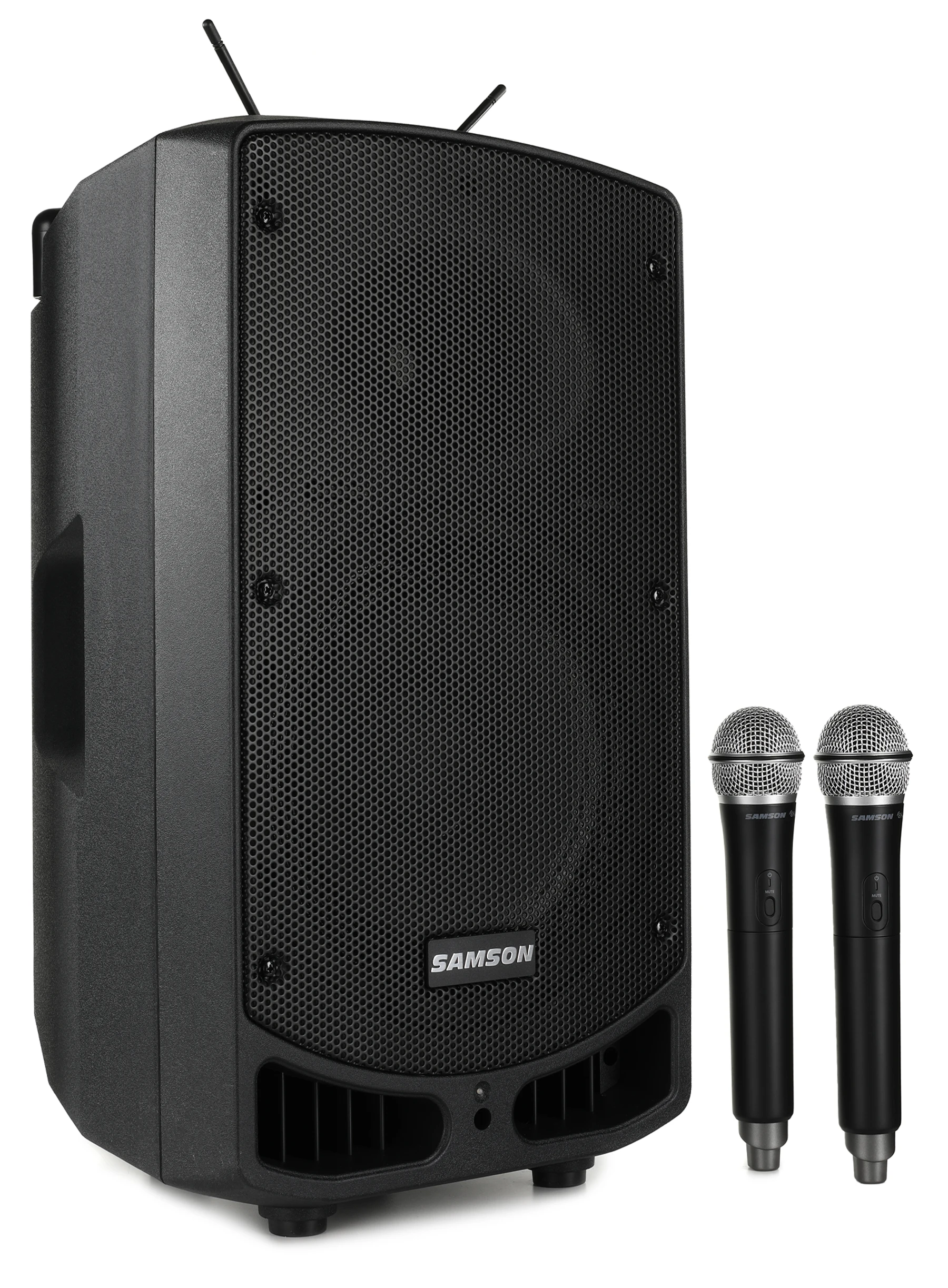 Samson Expedition XP310w 电池供电双麦克风扩声系统，D 频段