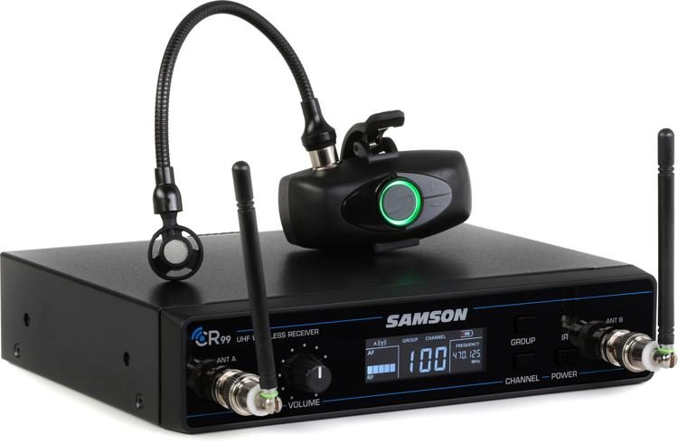 Samson AWX 管乐器无线系统 - K 频段，470-494 MHz