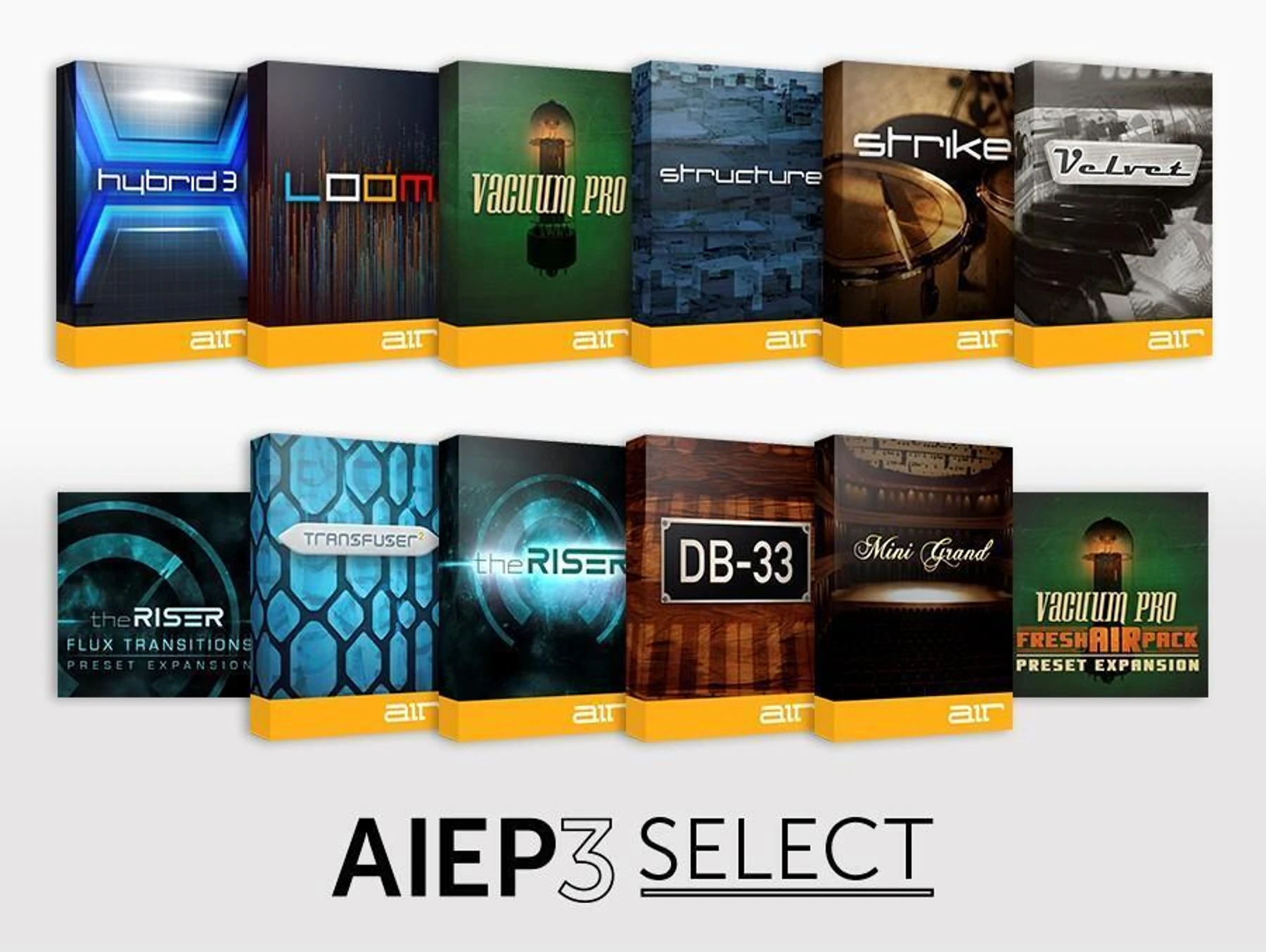 AIR Instrument Expansion Pack 3.0 Select 虚拟乐器插件套装
