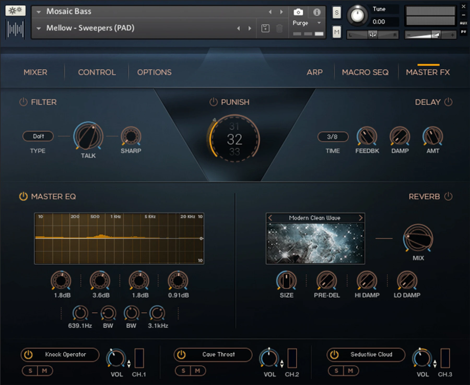 Heavyocity Mosaic Bass 电影感贝斯乐器软件