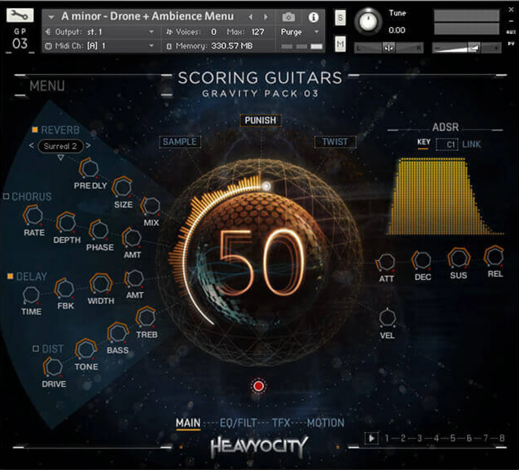 Heavyocity Scoring Guitars Gravity Pack 03